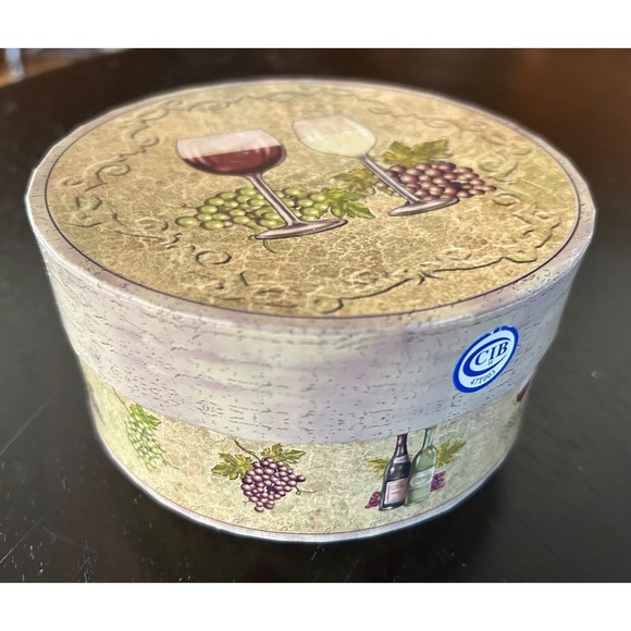 Market Ceramic Box Set of 3 Cocktail Coasters by Manual Woodworkers and Weavers - Picture 7 of 7